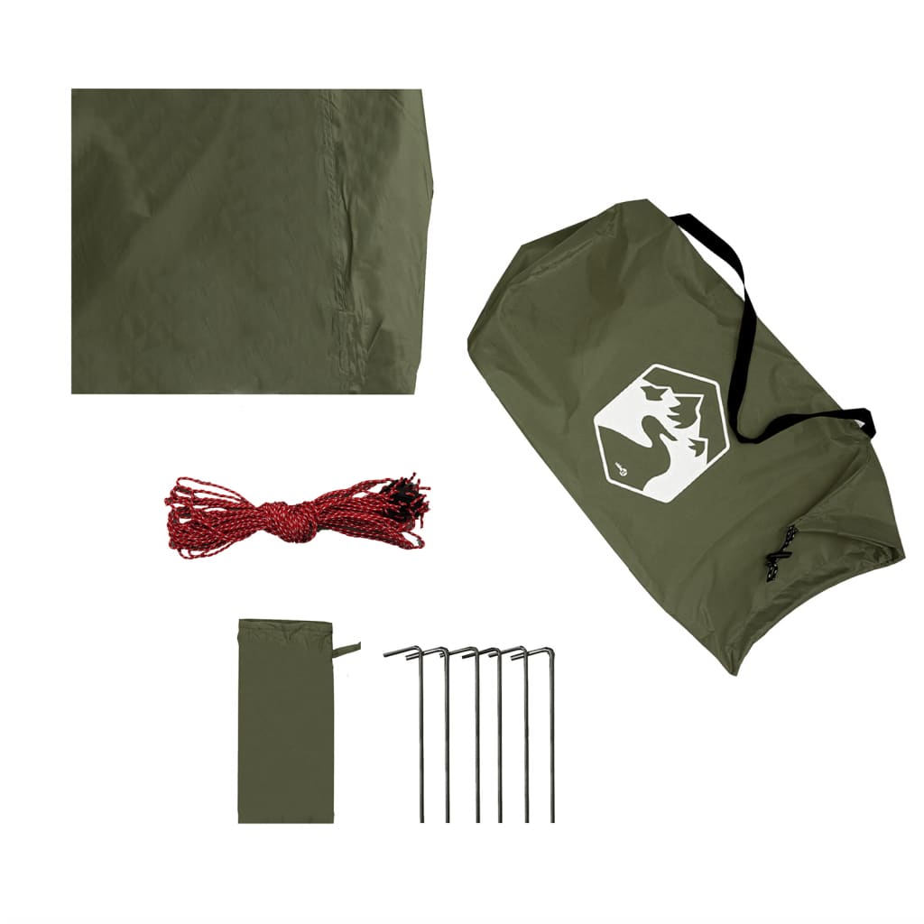 Camping Tarp Olive Green 306x306 cm Waterproof