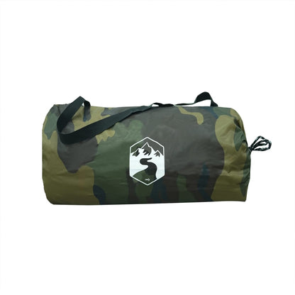 Camping Tarp Camouflage 306x306 cm Waterproof