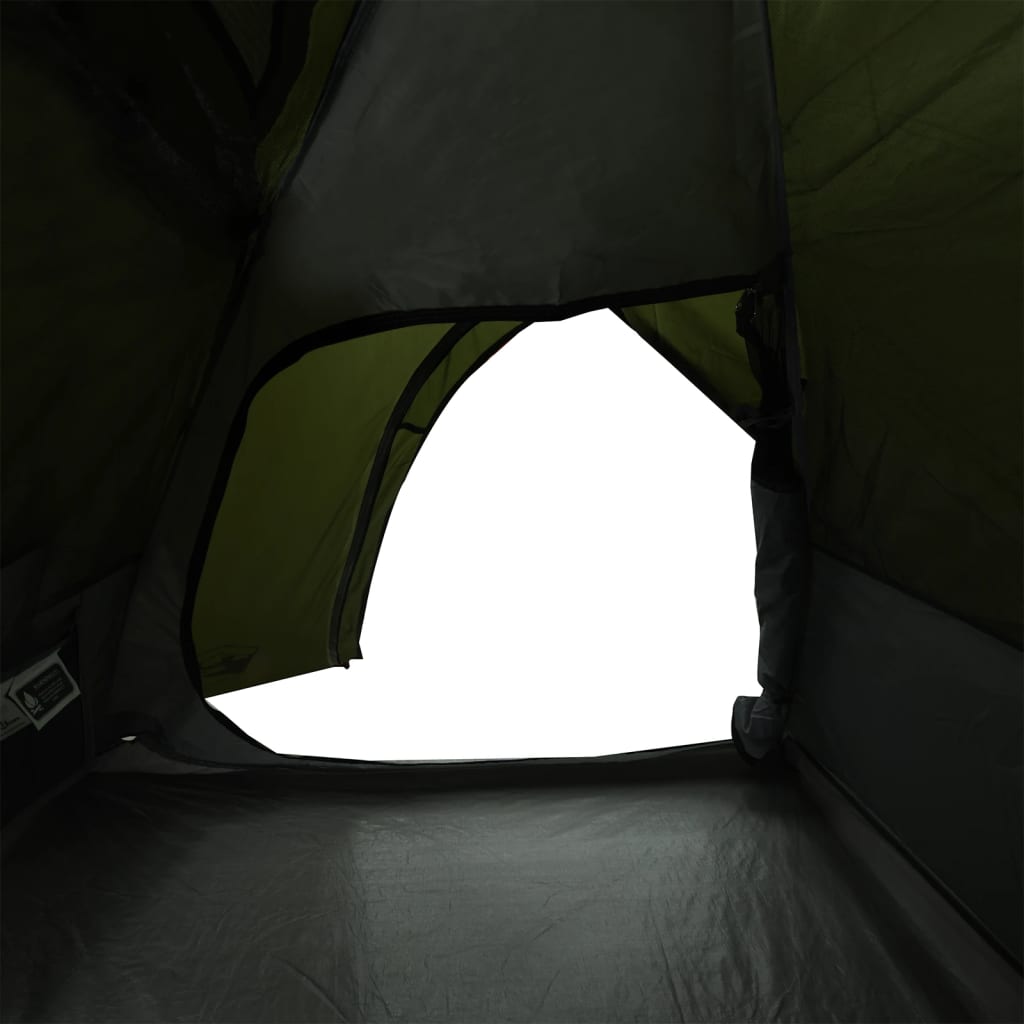 Camping Tent Dome 2-Person Olive Green Waterproof