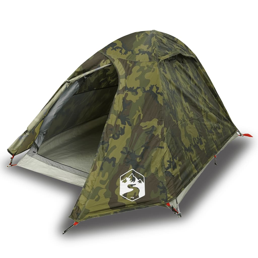 Camping Tent Dome 2-Person Camouflage Waterproof