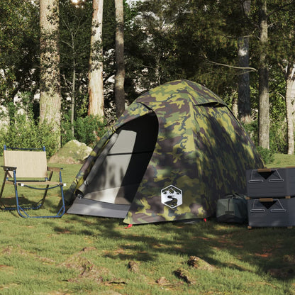 Camping Tent Dome 2-Person Camouflage Waterproof