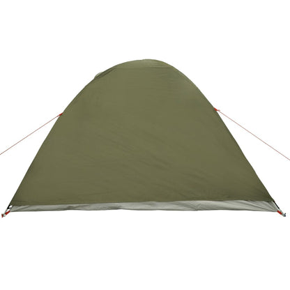 Camping Tent Dome 3-Person Olive Green Waterproof