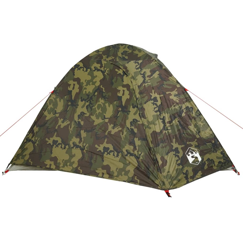 Camping Tent Dome 3-Person Camouflage Waterproof