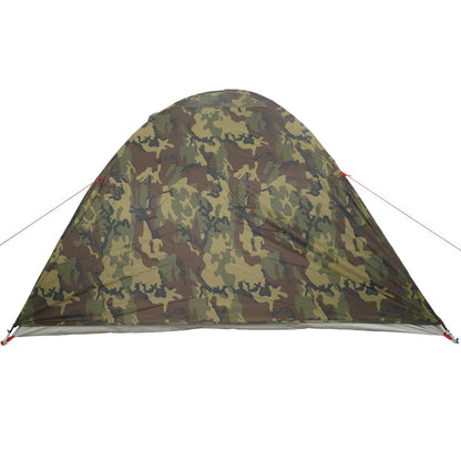 Camping Tent Dome 4-Person Camouflage Waterproof