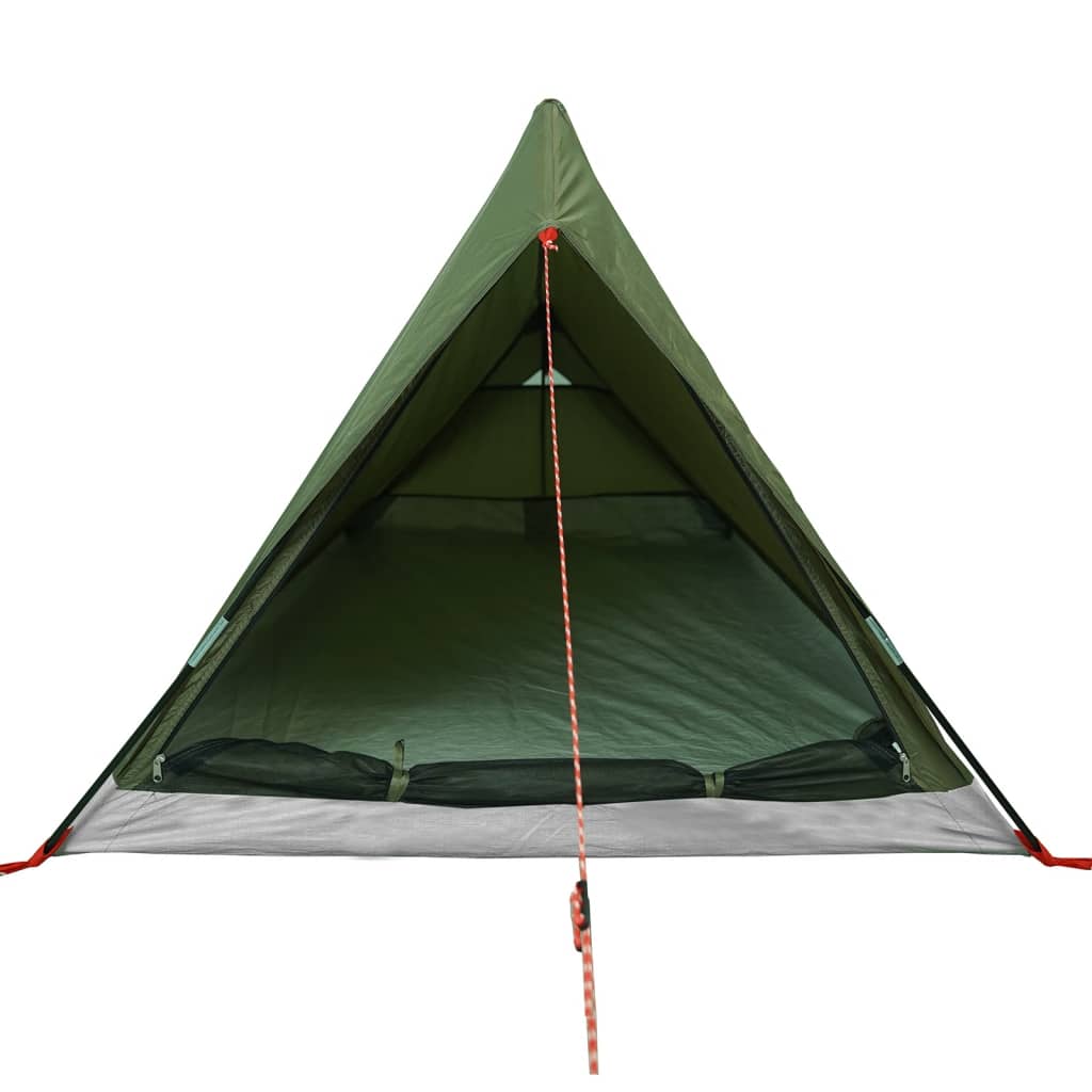 Camping Tent 2-Person Olive Green Waterproof