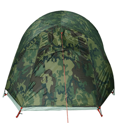 Camping Tent Tunnel 3-Person Camouflage Waterproof