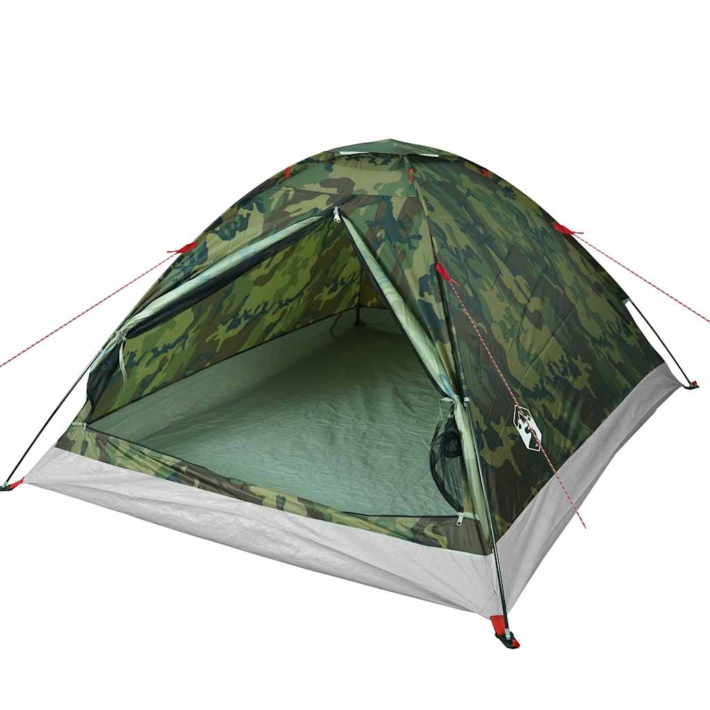 Camping Tent Dome 4-Person Camouflage Waterproof