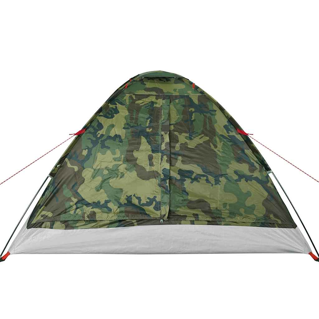 Camping Tent Dome 4-Person Camouflage Waterproof