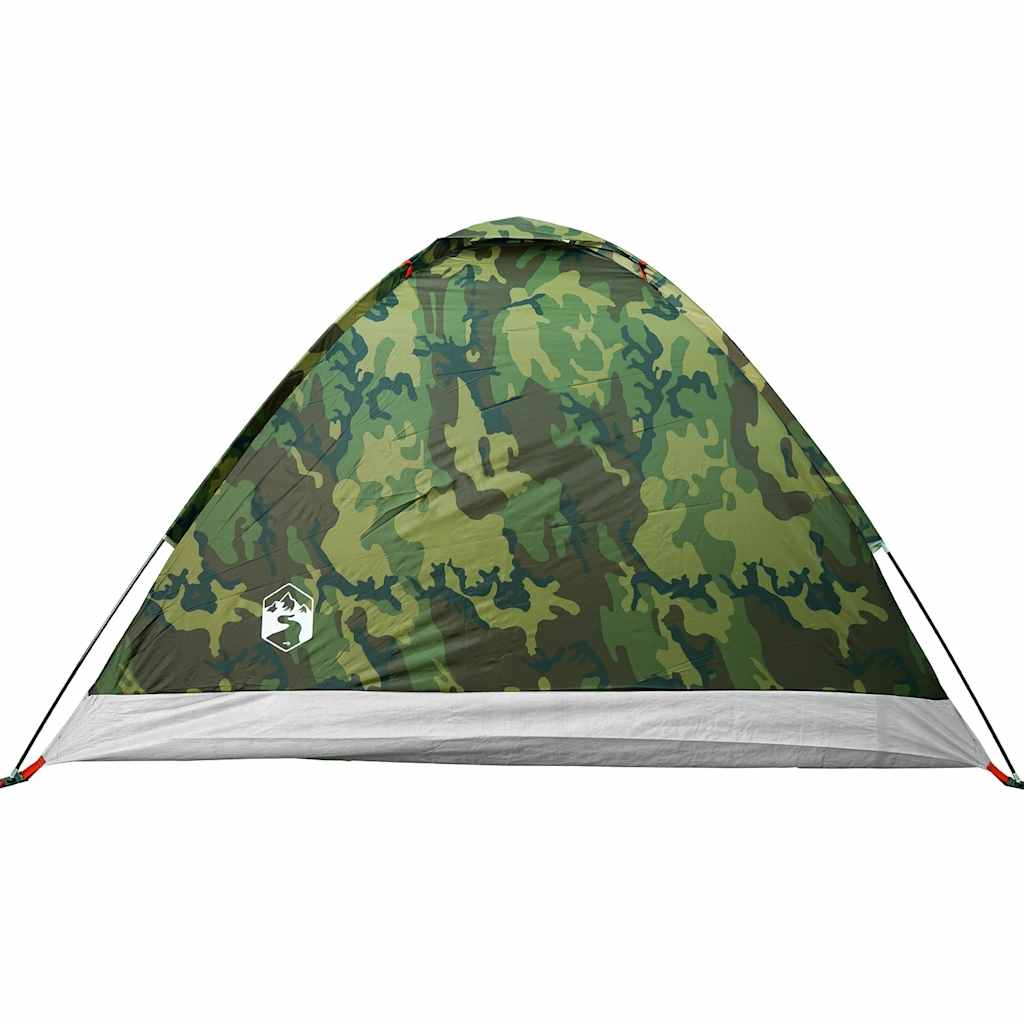 Camping Tent Dome 4-Person Camouflage Waterproof