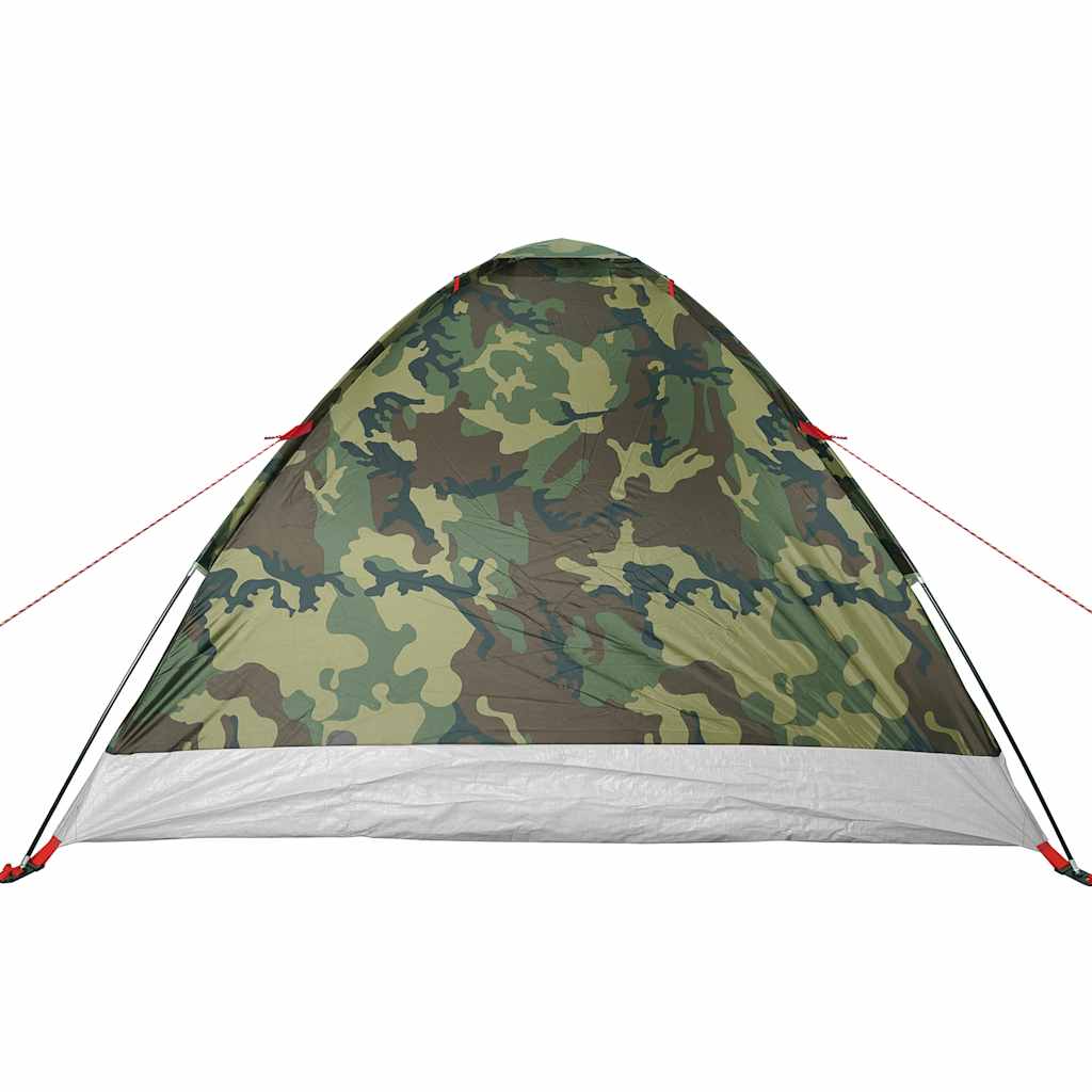 Camping Tent Dome 4-Person Camouflage Waterproof