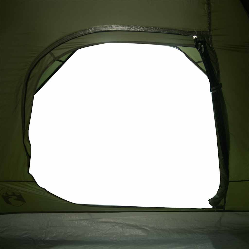 Camping Tent Dome 2-Person Olive Green Waterproof