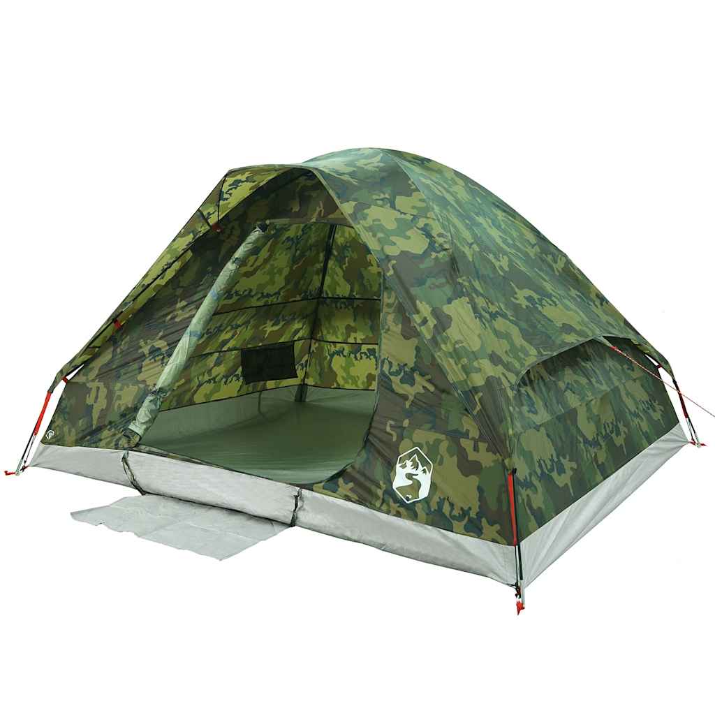 Camping Tent Dome 2-Person Camouflage Waterproof