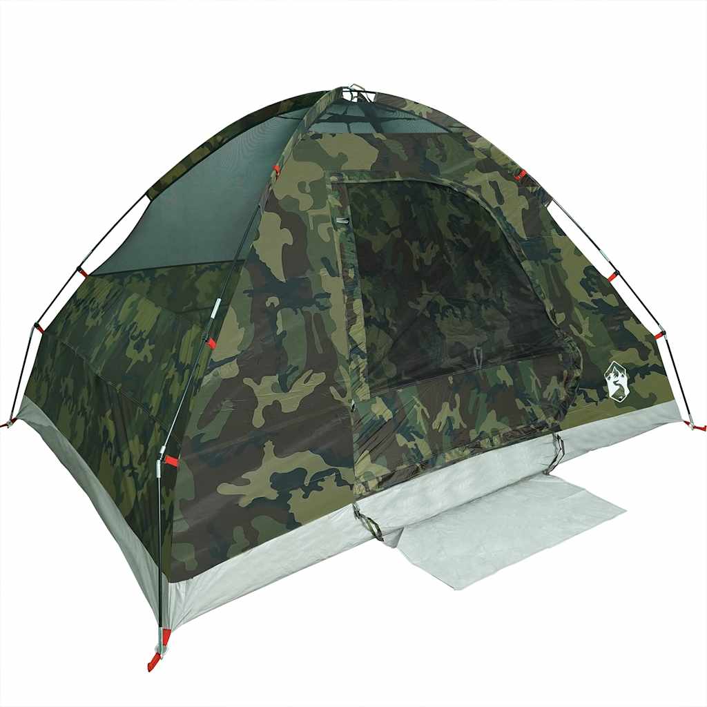 Camping Tent Dome 2-Person Camouflage Waterproof