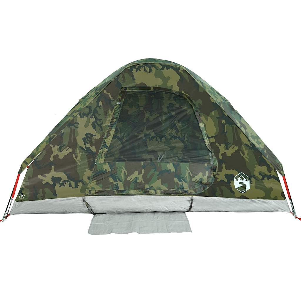 Camping Tent Dome 4-Person Camouflage Waterproof