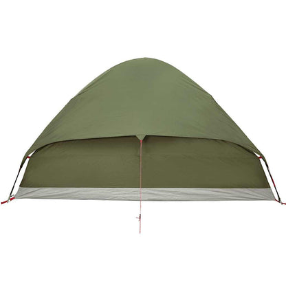 Family Tent Dome 6-Person Olive Green Waterproof