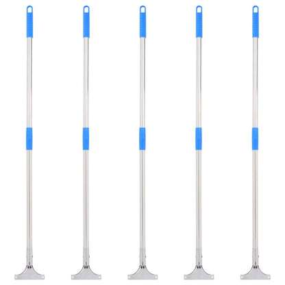 vidaXL Floor Squeegee Handles 5 pcs 119.5 cm Steel and Plastic