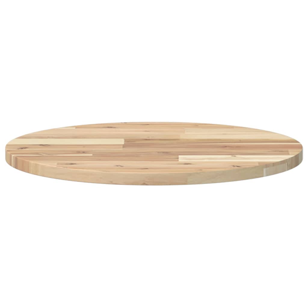 Table Top Round Ø50x2 cm Solid Wood Acacia