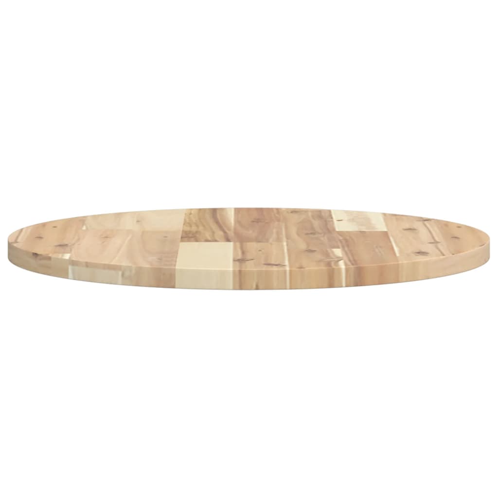 Table Top Round Ø50x2 cm Solid Wood Acacia