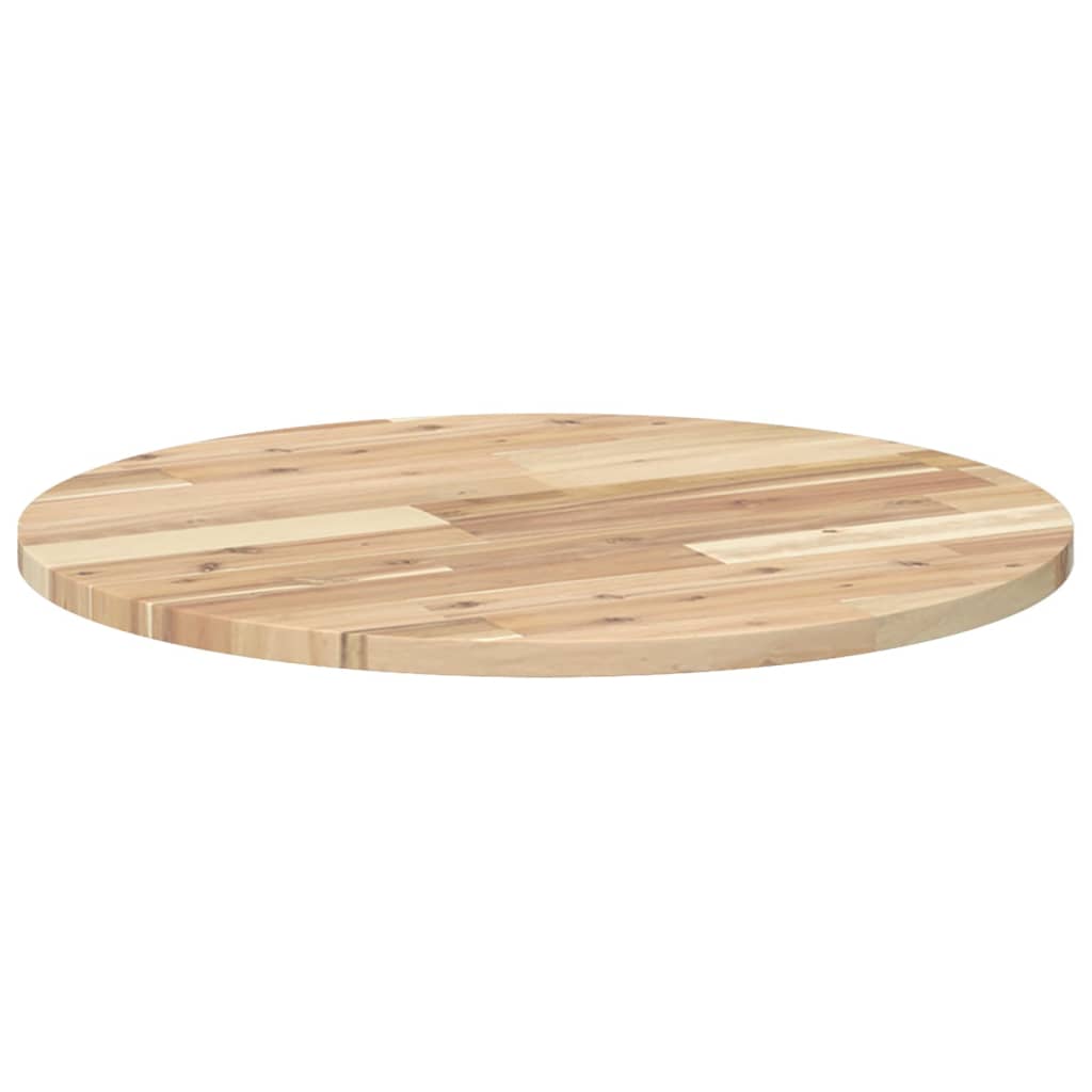 Table Top Round Ø60x2 cm Solid Wood Acacia