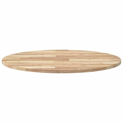 Table Top Round Ø80x2 cm Solid Wood Acacia