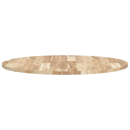 Table Top Round Ø80x2 cm Solid Wood Acacia