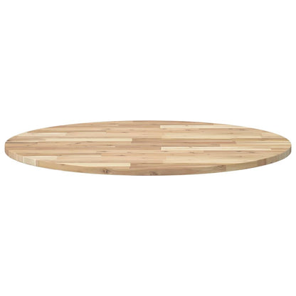 Table Top Round Ø90x2 cm Solid Wood Acacia