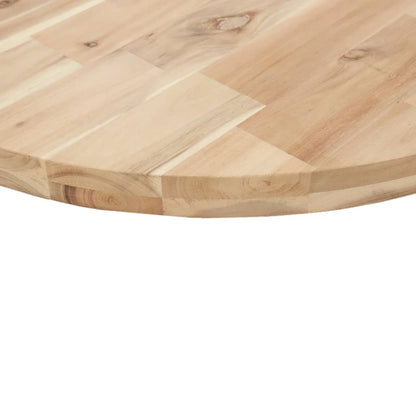 Table Top Round Ø40x4 cm Solid Wood Acacia