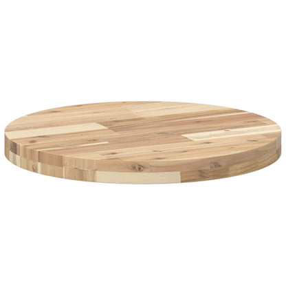 Table Top Round Ø50x4 cm Solid Wood Acacia