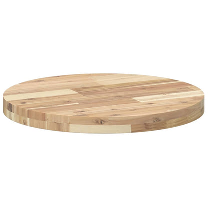 Table Top Round Ø50x4 cm Solid Wood Acacia