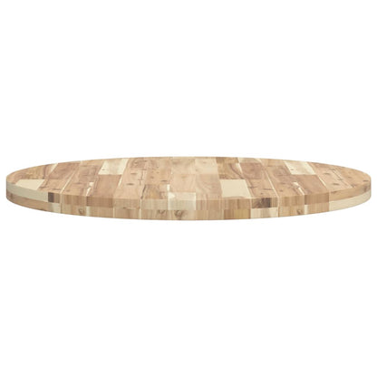 Table Top Round Ø80x4 cm Solid Wood Acacia