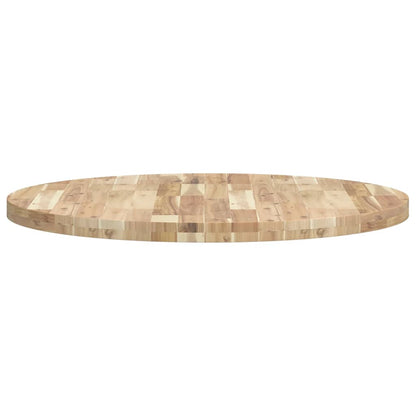 Table Top Round Ø90x4 cm Solid Wood Acacia