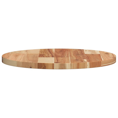 Table Top Round Ø40x2 cm Solid Wood Acacia