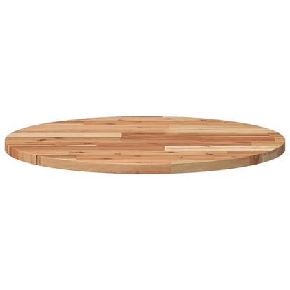 Table Top Round Ø60x2 cm Solid Wood Acacia