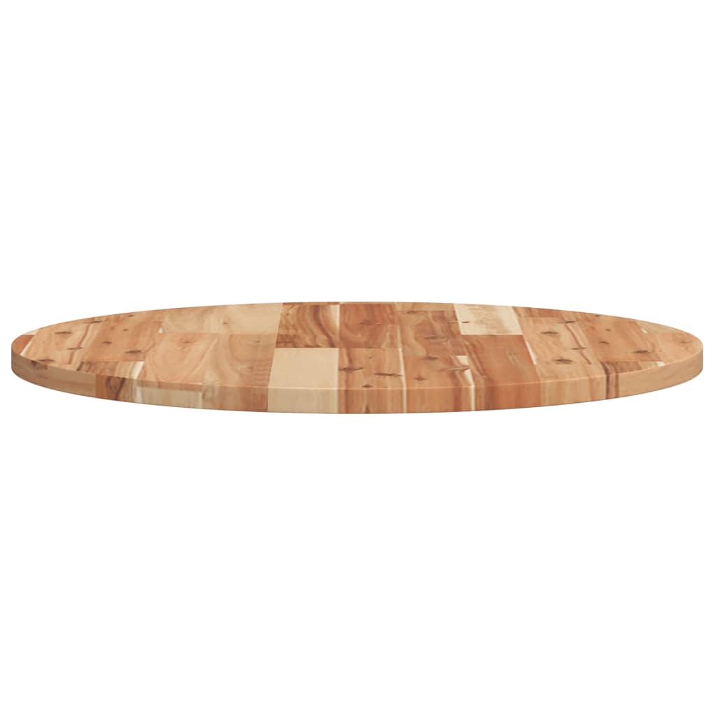 Table Top Round Ø60x2 cm Solid Wood Acacia