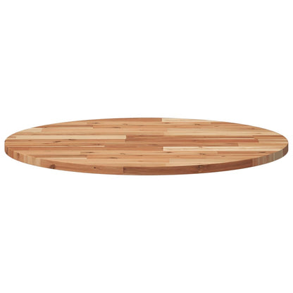 Table Top Round Ø70x2 cm Solid Wood Acacia