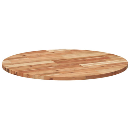 Table Top Round Ø70x2 cm Solid Wood Acacia