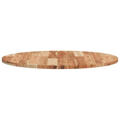 Table Top Round Ø70x2 cm Solid Wood Acacia