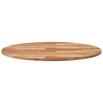 Table Top Round Ø90x2 cm Solid Wood Acacia