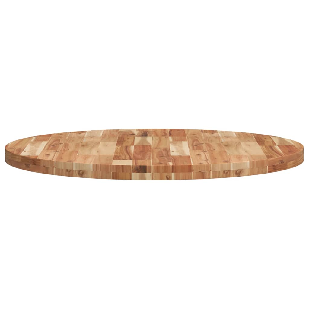 Table Top Round Ø90x4 cm Solid Wood Acacia