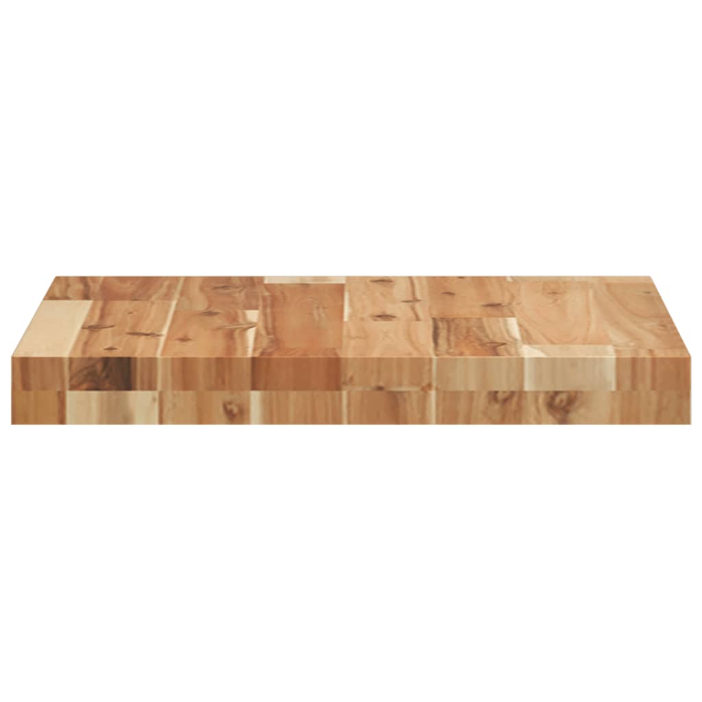 Table Top Square 40x40x4 cm Solid Wood Acacia