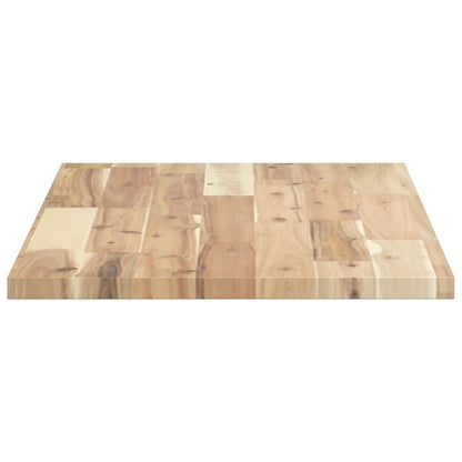 Table Top 60x40x2 cm Rectangular Solid Wood Acacia