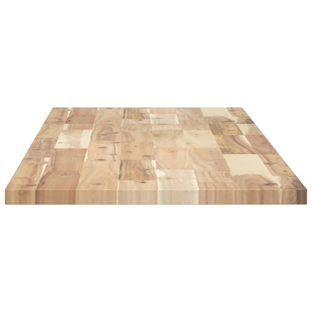 Table Top 140x40x2 cm Rectangular Solid Wood Acacia