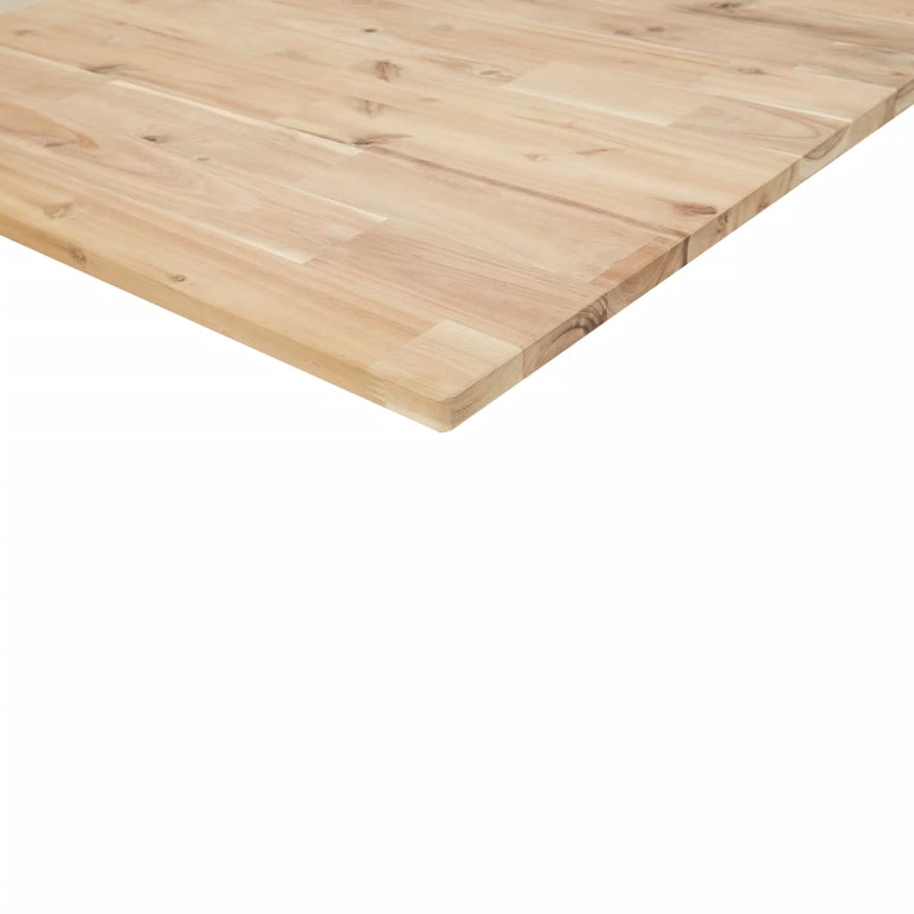 Table Top Rectangular 100x50x2 cm Solid Wood Acacia