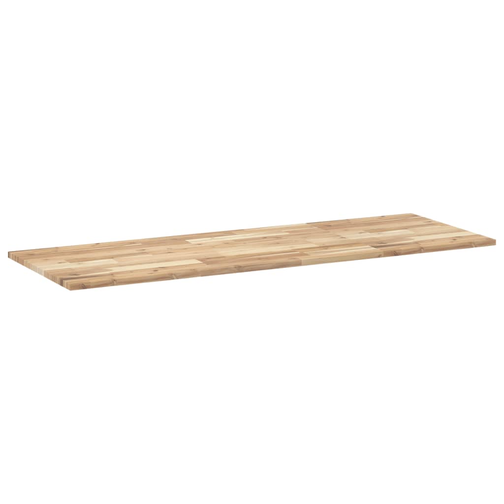 Table Top Rectangular 140x50x2 cm Solid Wood Acacia