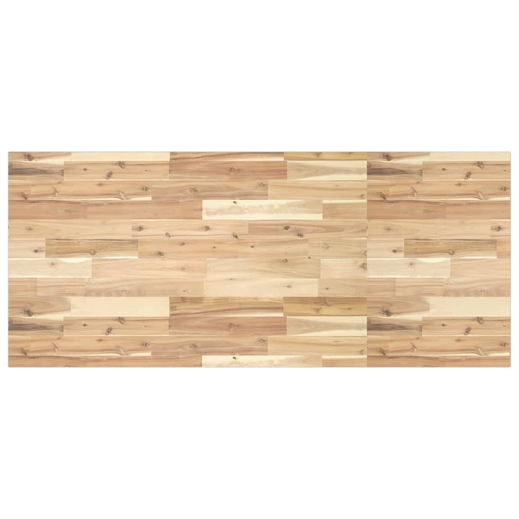 Table Top Rectangular 120x60x2 cm Solid Wood Acacia