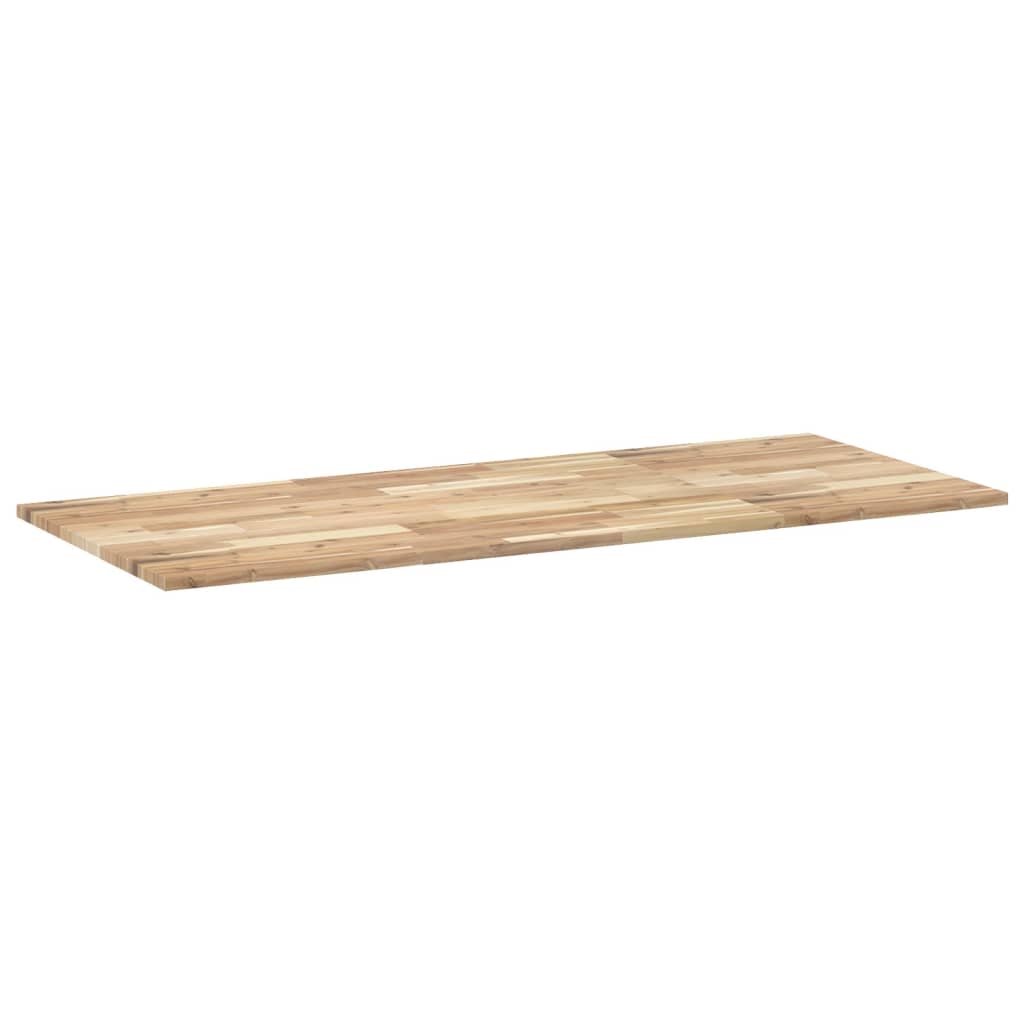 Table Top Rectangular 120x60x2 cm Solid Wood Acacia