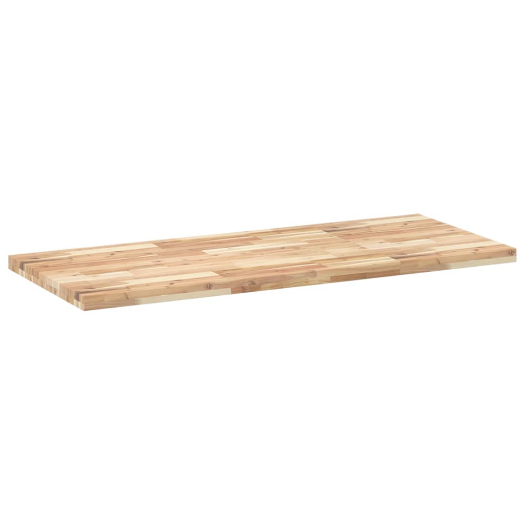 Table Top Rectangular 140x60x4 cm Solid Wood Acacia