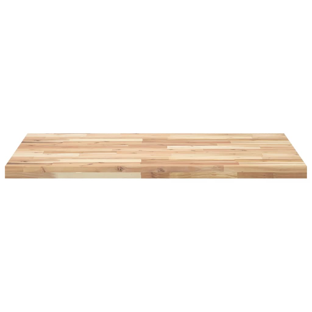 Table Top Rectangular 80x70x4 cm Solid Wood Acacia