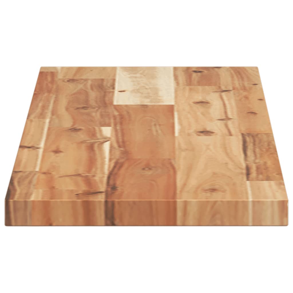 Table Top Rectangular 100x20x2 cm Solid Wood Acacia