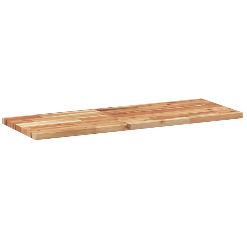 Table Top Rectangular 100x30x2 cm Solid Wood Acacia